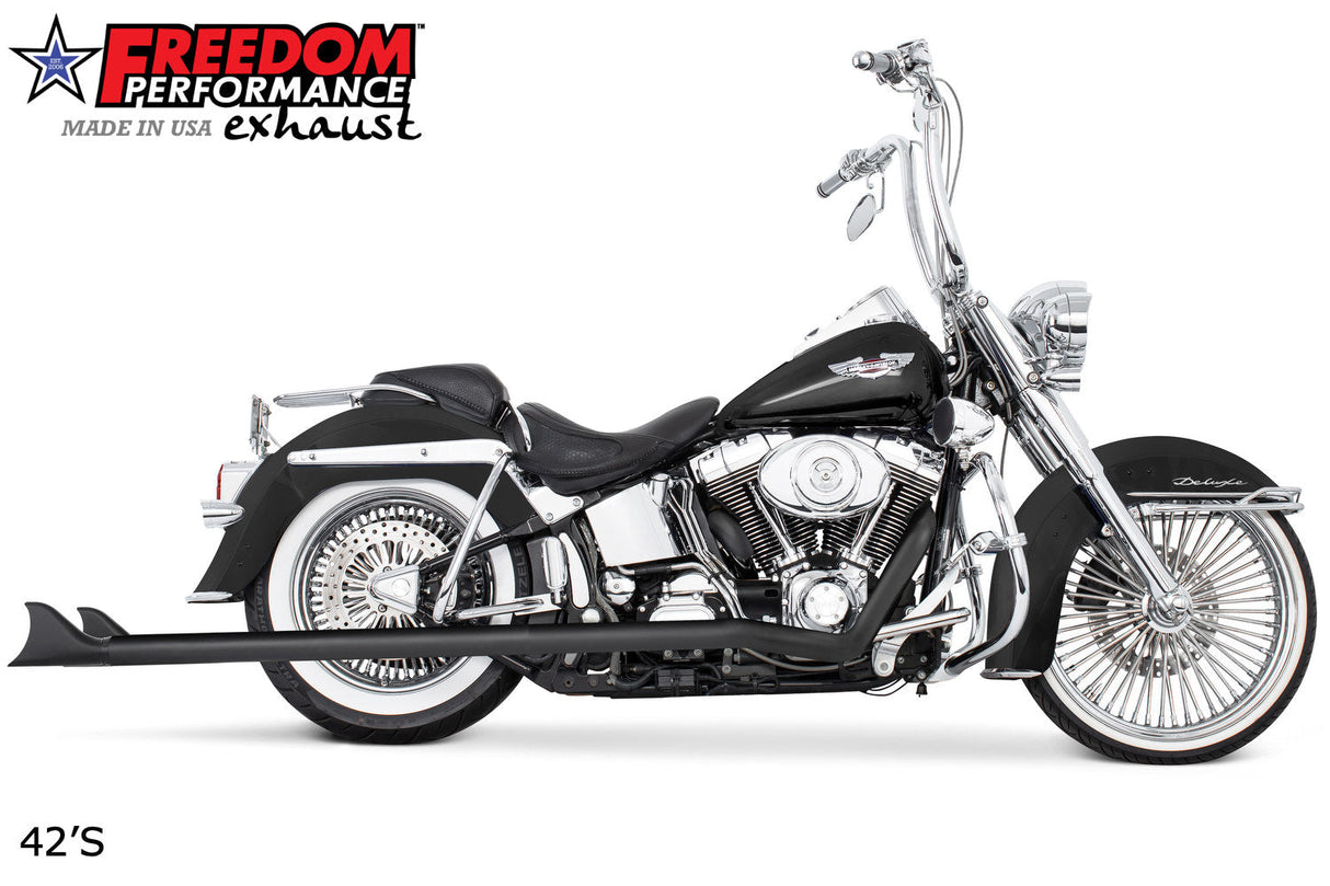 HARLEY SOFTAIL 2.5" CLASSIC SLIP-ONS 1997-2017 *FITS FREEDOM HEADERS ONLY*