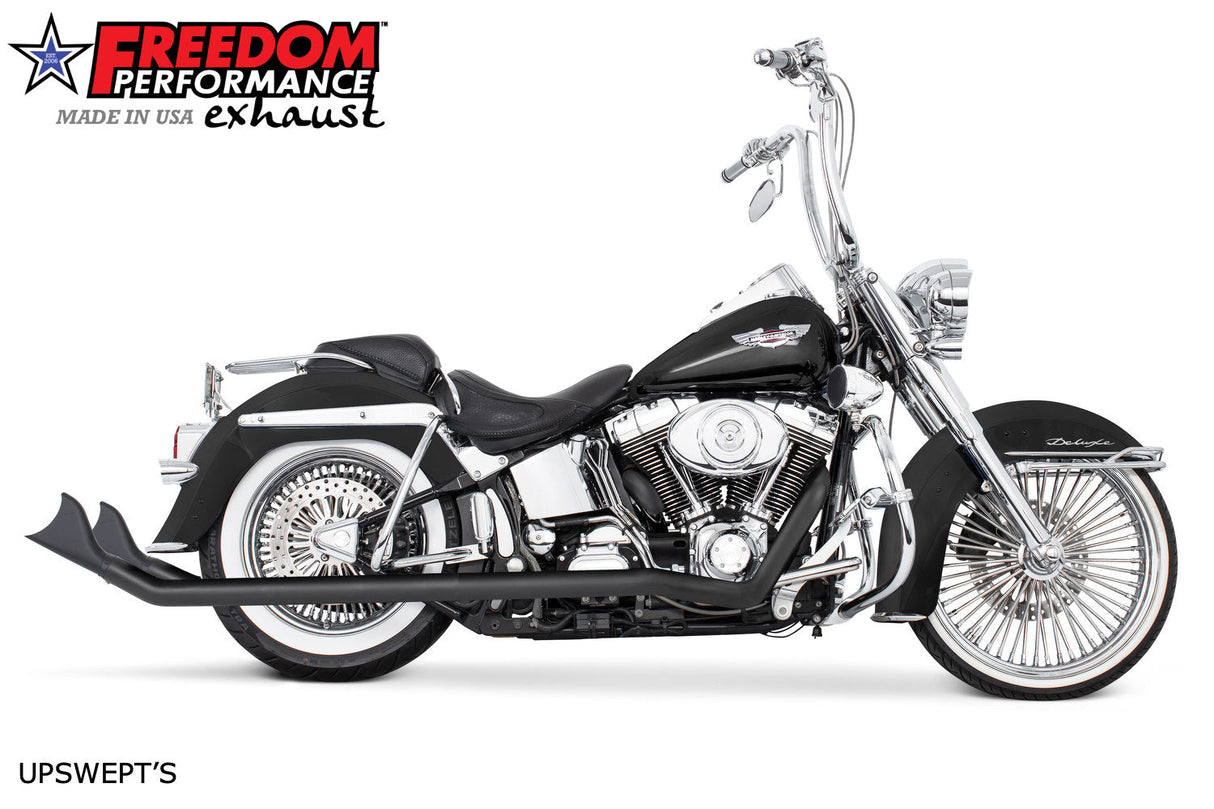 HARLEY SOFTAIL 2.5" CLASSIC SLIP-ONS 1997-2017 *FITS FREEDOM HEADERS ONLY*