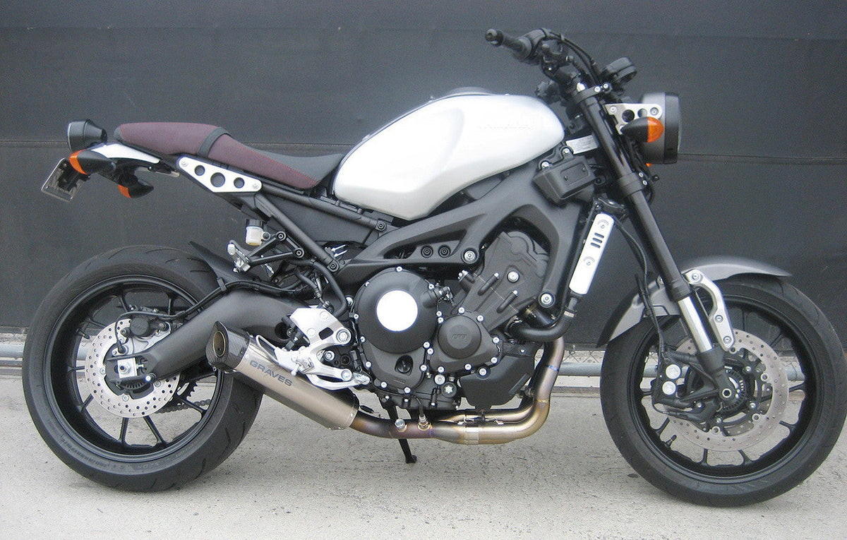 Graves Motorsports Full Titanium Exhaust Fz-09 2014-2016 + Fj-09 2015-2020 + Xsr900 2017-2020 + Mt-09 2018-2020 Exy-16fz09-Ftt