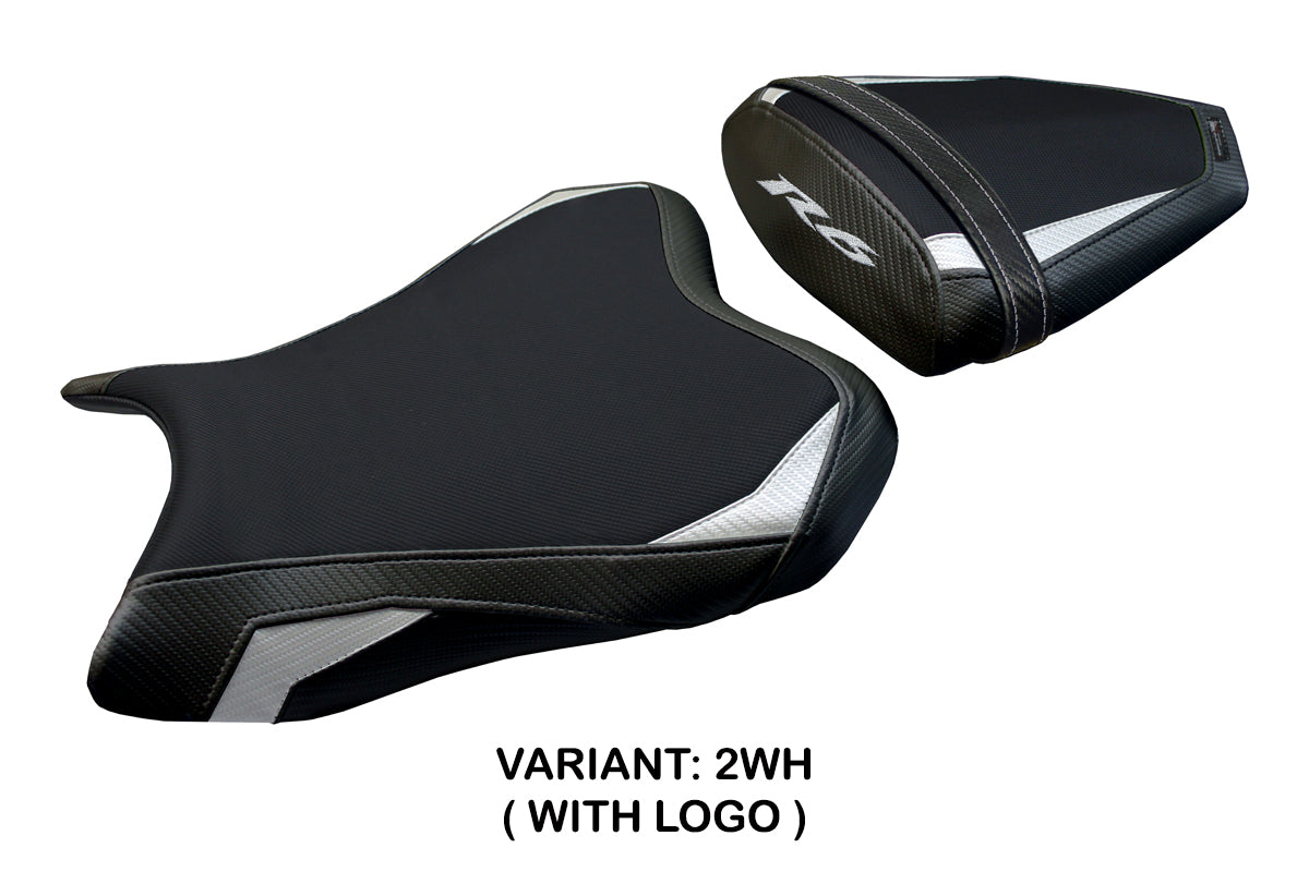 Tappezzeria Italia Yamaha YZF R6 2006-2007 Seat Cover in White and Black