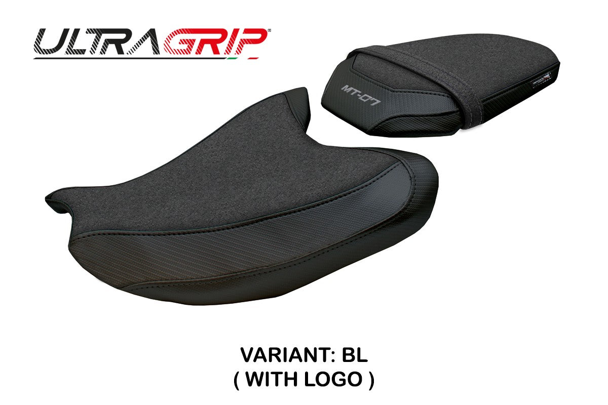 Tappezzeria Italia Yamaha MT-07 FZ07 2025 Seat Cover Ultragrip Black