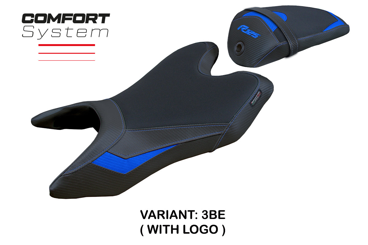 Tappezzeria Italia Yamaha YZF R125 2019-2023 Seat Cover Comfort in Blue