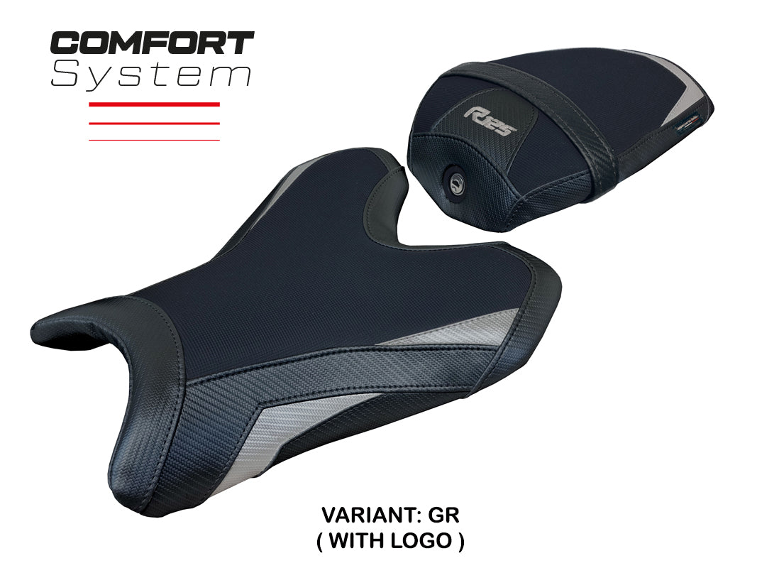Tappezzeria Italia Yamaha R125 2023-2025 Seat Cover Comfort Grey Black