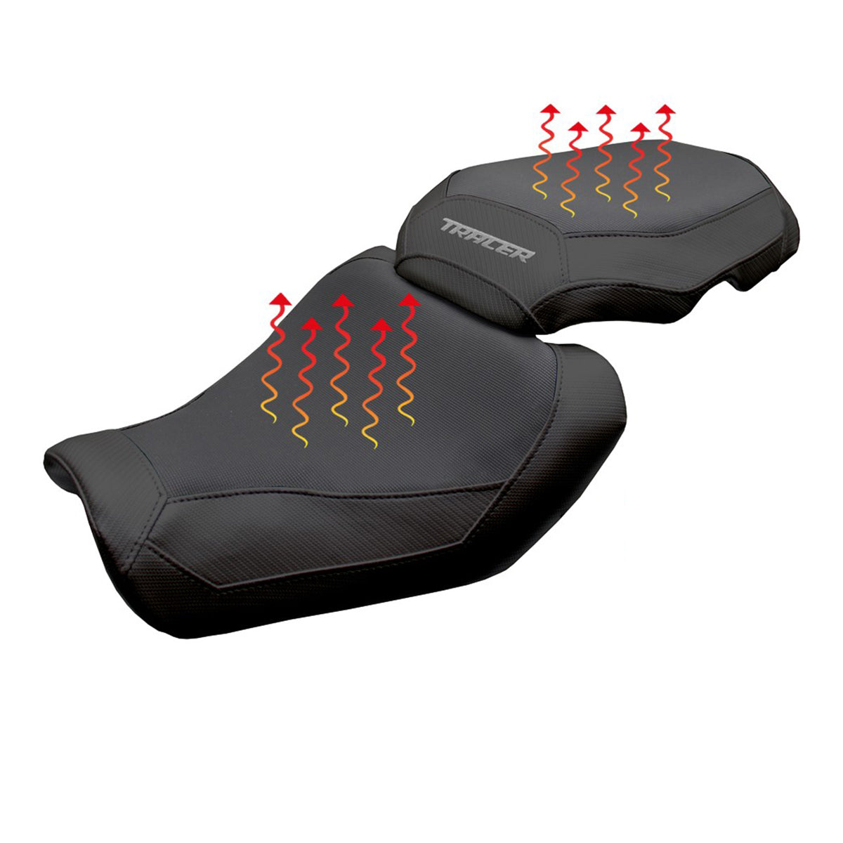 Tappezzeria Italia Yamaha Tracer 9 / 9 GT 2025 Seat Cover Heating Comfort Black