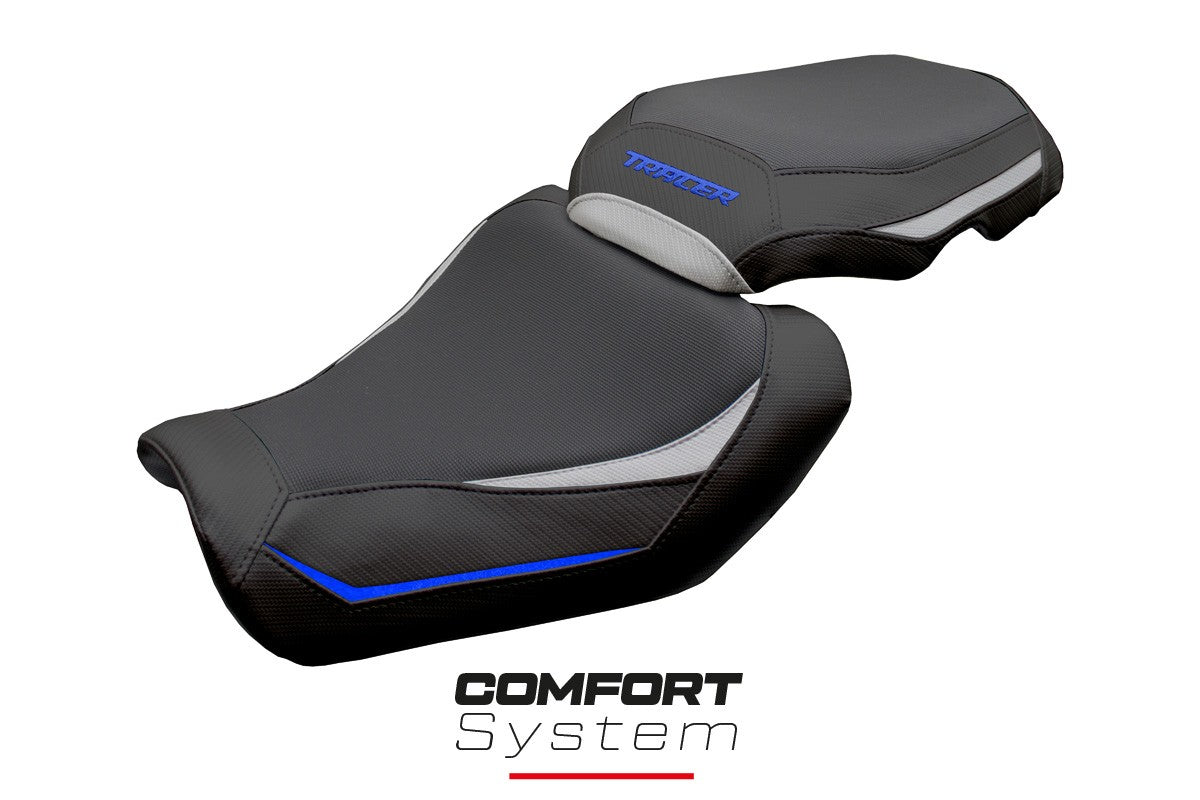 Tappezzeria Italia Yamaha Tracer 9 / 9 GT 2025 Seat Cover Comfort Silver Blue Black