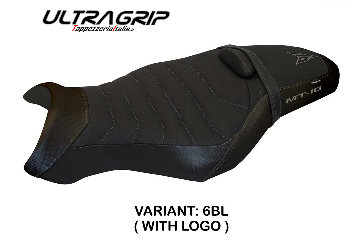 Tappezzeria Italia Yamaha MT-10 FZ10 2017-2025 Seat Cover Ultragrip in Black