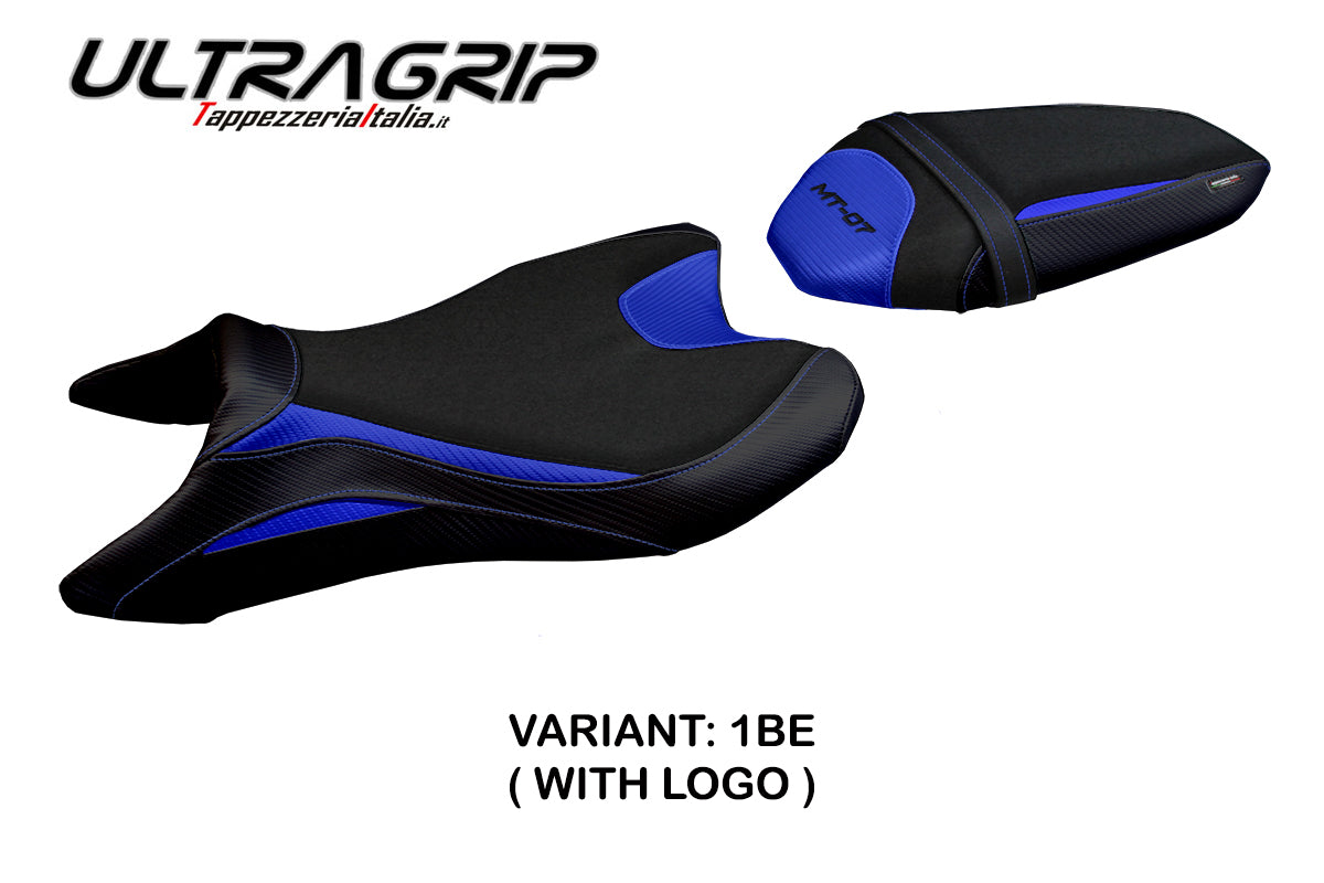 Tappezzeria Italia Yamaha MT-07 FZ07 2018-2024 Seat Cover Ultragrip in Blue