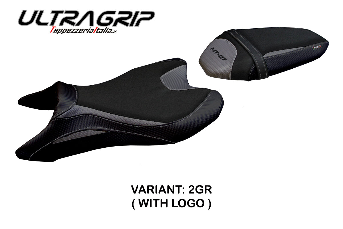 Tappezzeria Italia Yamaha MT-07 FZ07 2018-2024 Seat Cover Ultragrip in Grey
