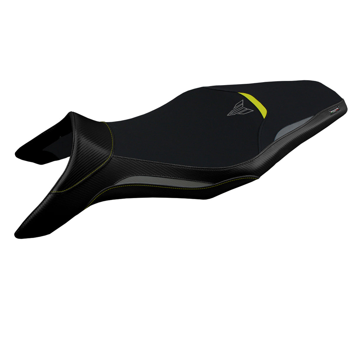 Tappezzeria Italia Yamaha MT-09 FZ09 2013-2020 Seat Cover Comfort in Grey and Yellow