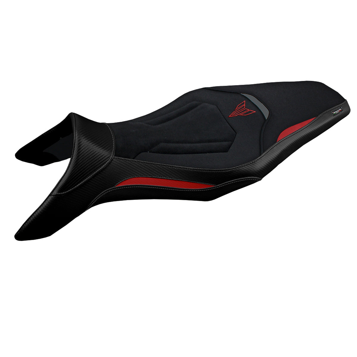 Tappezzeria Italia Yamaha MT-09 FZ09 2013-2020 Seat Cover Ultragrip in Red and Grey