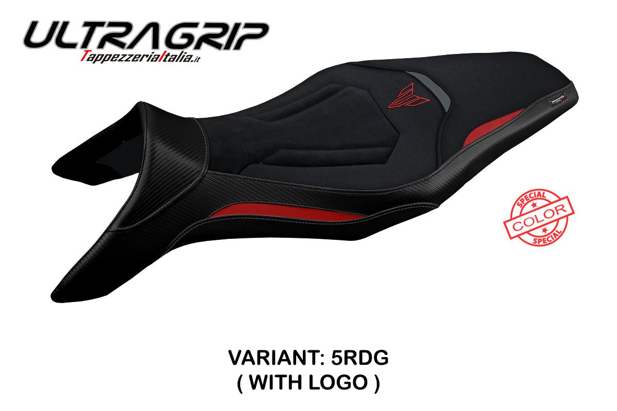 Tappezzeria Italia Yamaha MT-09 FZ09 2013-2020 Seat Cover Ultragrip in Red and Grey