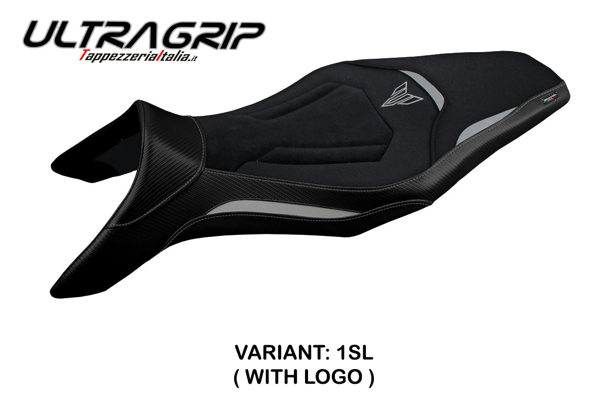 Tappezzeria Italia Yamaha MT-09 FZ09 2013-2020 Seat Cover Ultragrip in Silver