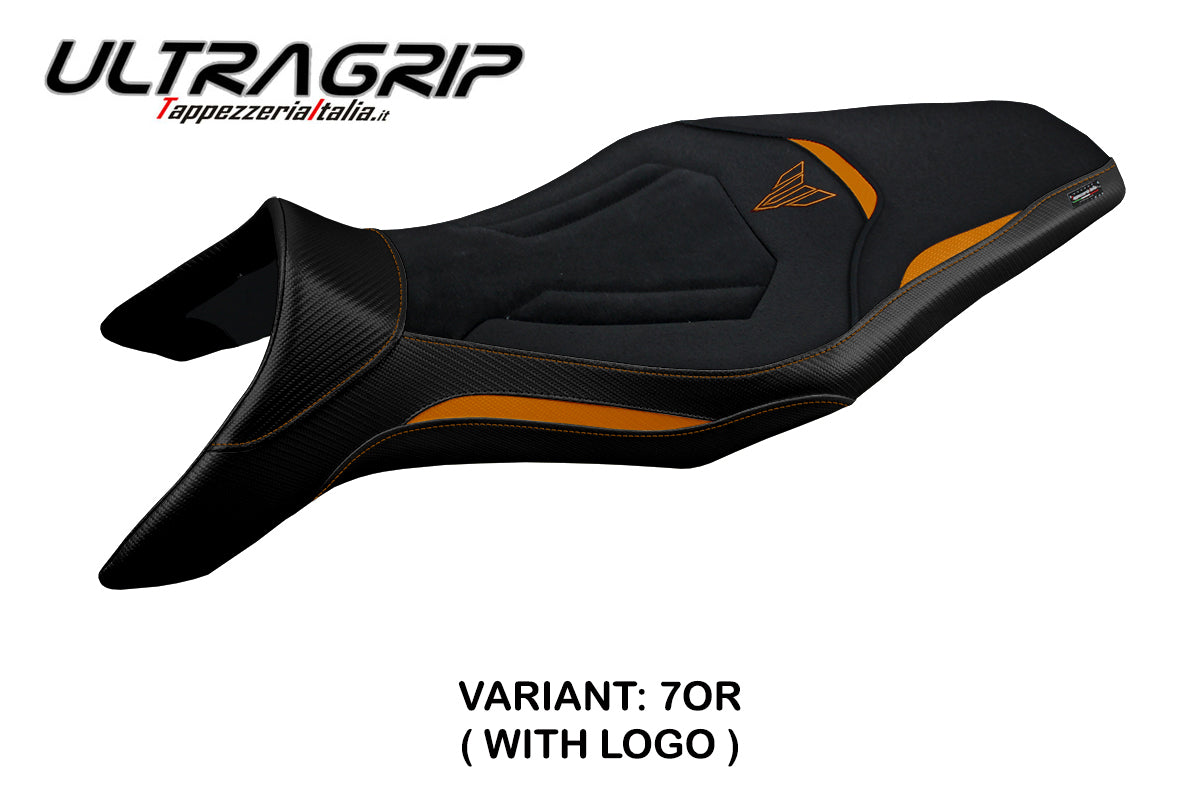 Tappezzeria Italia Yamaha MT-09 FZ09 2013-2020 Seat Cover Ultragrip in Orange