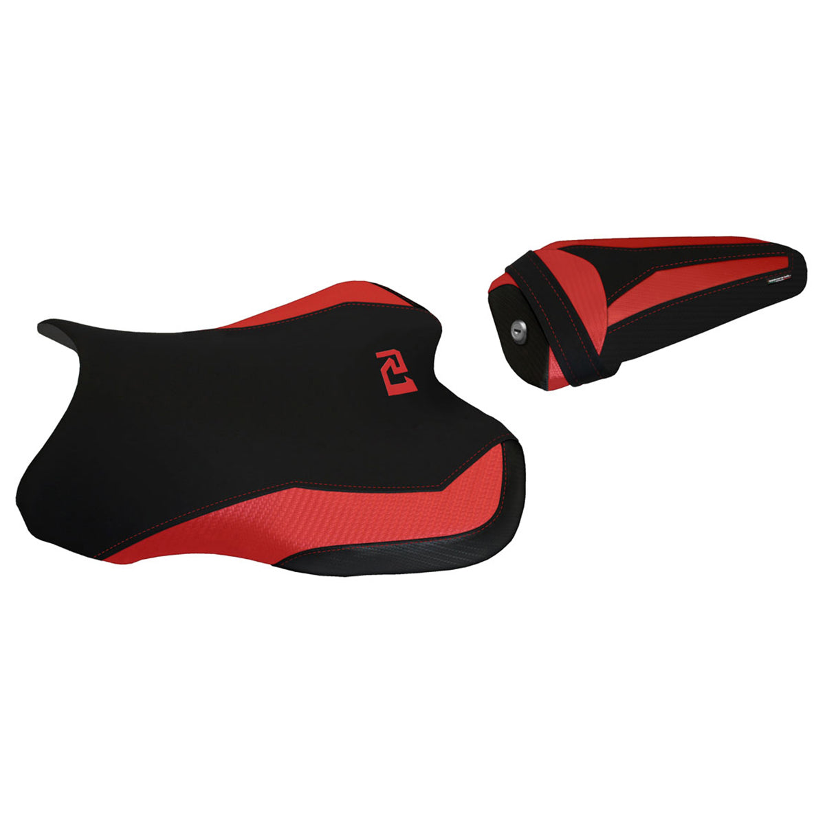 Tappezzeria Italia Yamaha YZF R1 2015-2025 Seat Cover in Red and Black