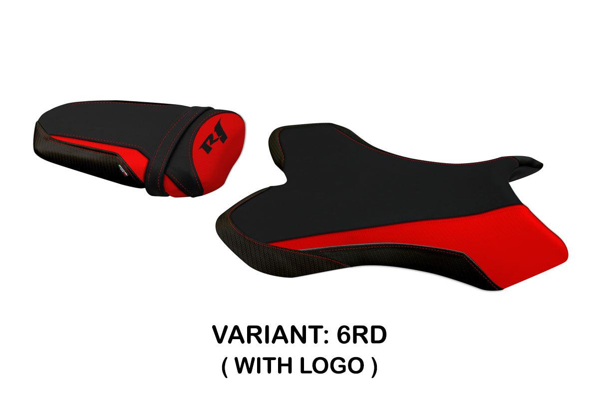 Tappezzeria Italia Yamaha YZF R1 2004-2006 Seat Cover in Red and Black