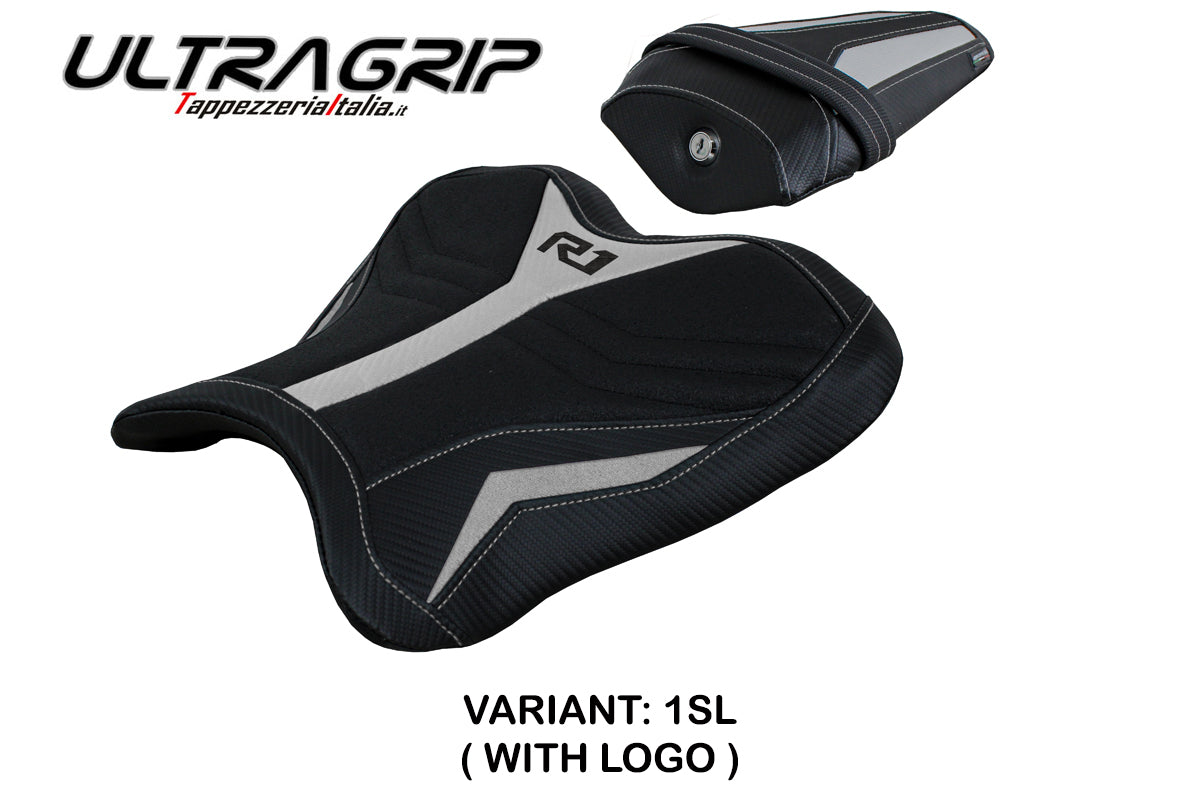 Tappezzeria Italia Yamaha YZF R1 2015-2025 Seat Cover Ultragrip in Silver