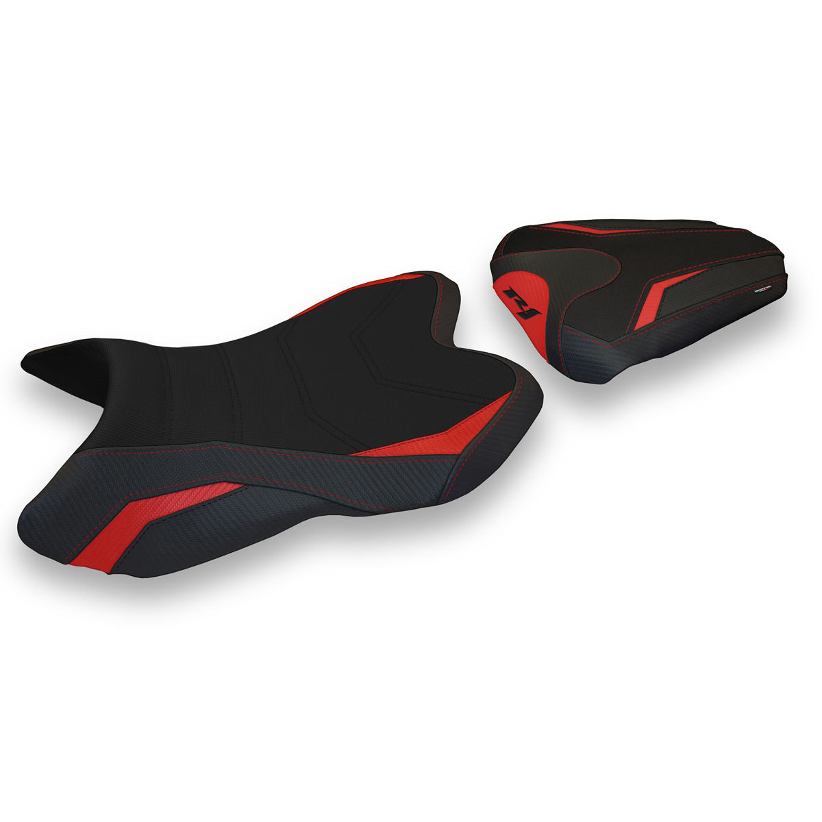 Tappezzeria Italia Yamaha YZF R1 2007-2008 Seat Cover in Red and Black