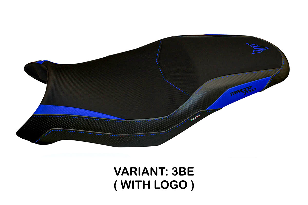 Tappezzeria Italia Yamaha Tracer 700 2016-2020 Seat Cover in Blue and Black