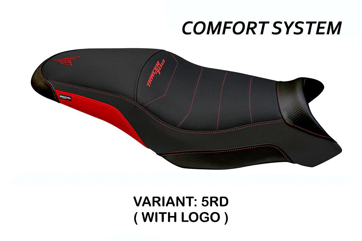 Tappezzeria Italia Yamaha Tracer 700 2016-2020 Seat Cover Comfort in Red