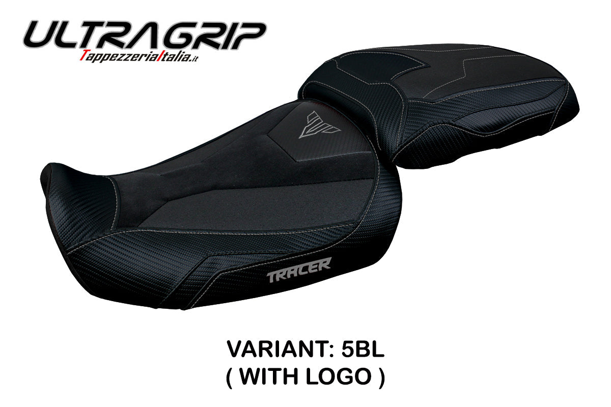 Tappezzeria Italia Yamaha Tracer 9 9GT 2021-2024 Seat Cover Ultragrip in Black