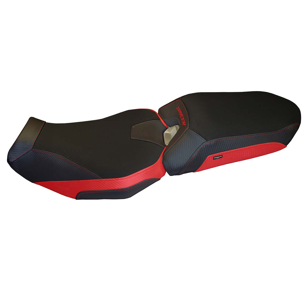 Tappezzeria Italia Yamaha Tracer 900 2018-2020 Seat Cover Comfort in Red and Black