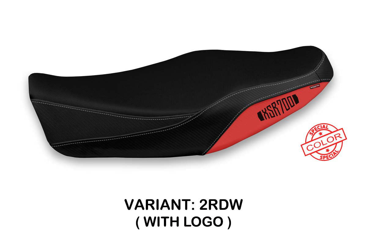 Tappezzeria Italia Yamaha XSR 700 2016-2020 Seat Cover in Red and White