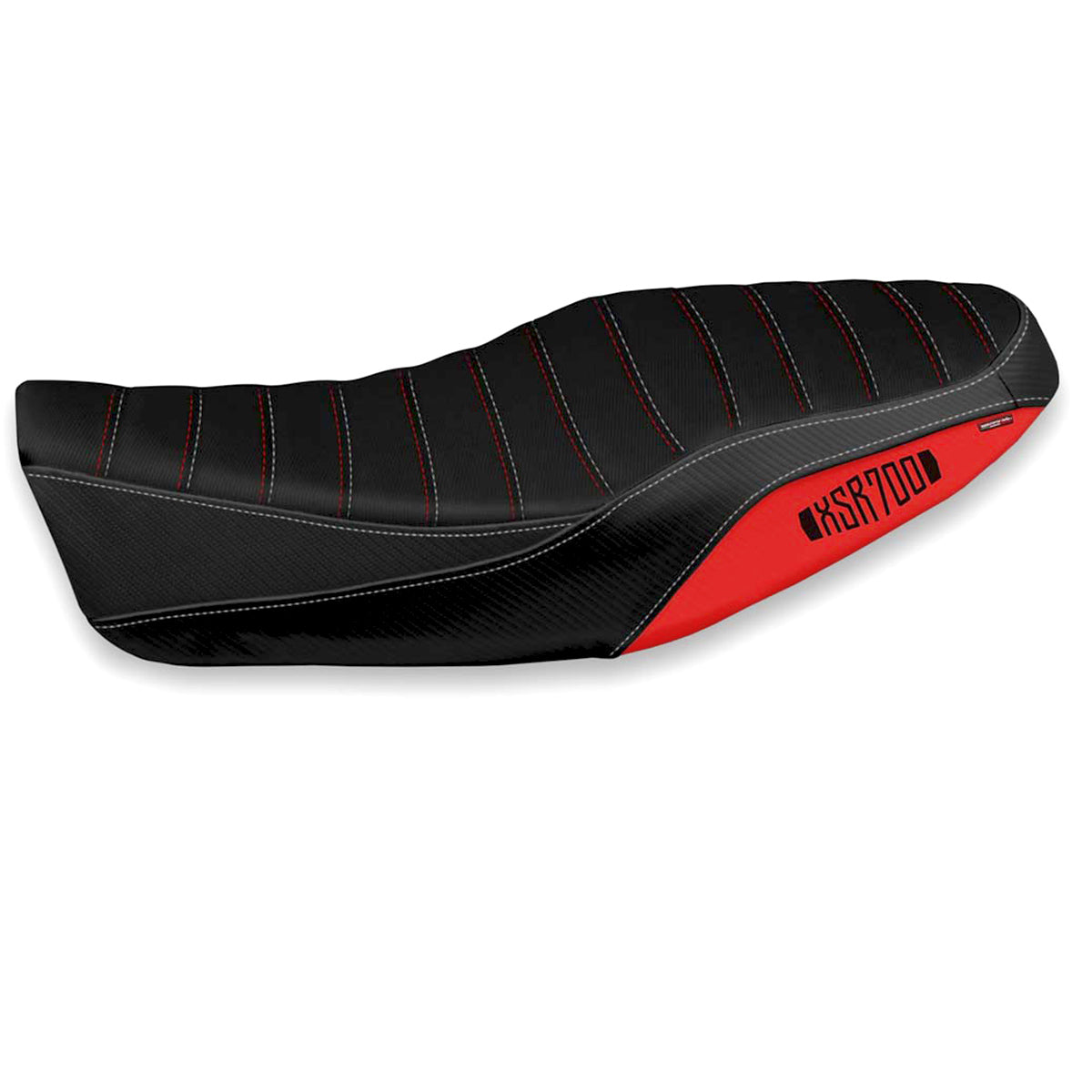 Tappezzeria Italia Yamaha XSR 700 2016-2020 Seat Cover Comfort in Red and White