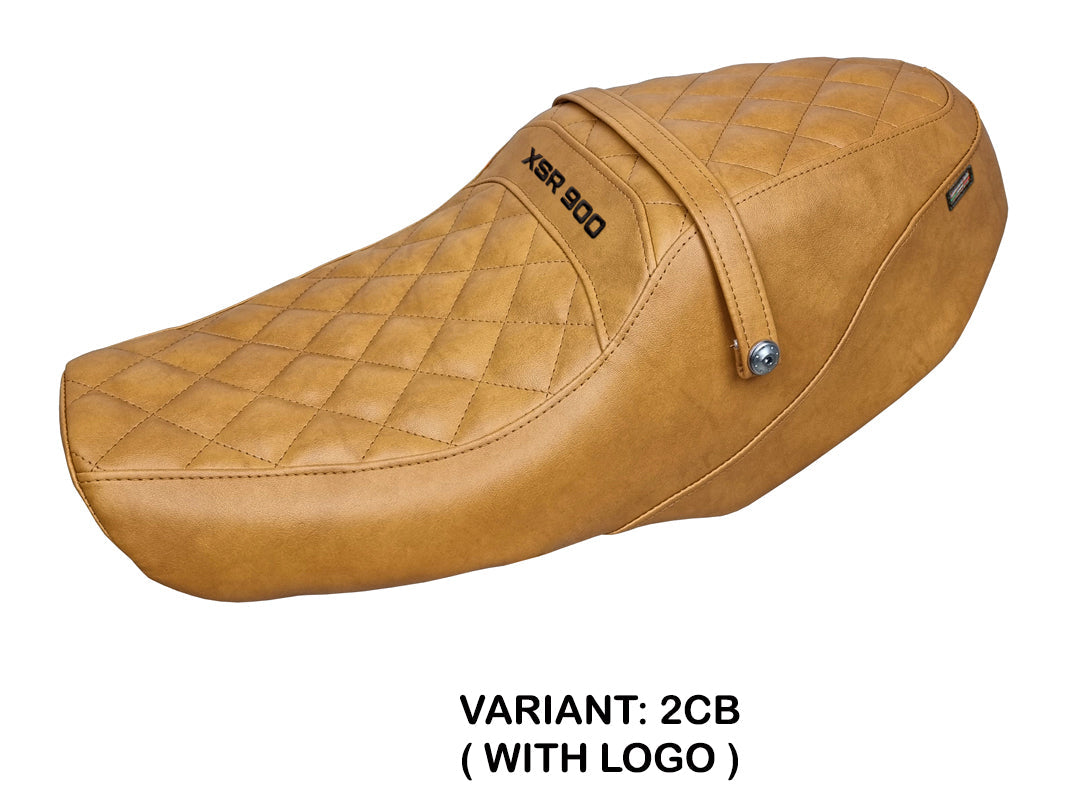 Tappezzeria Italia Yamaha XSR 900 2022-2025 Seat Cover in Vintage Camel