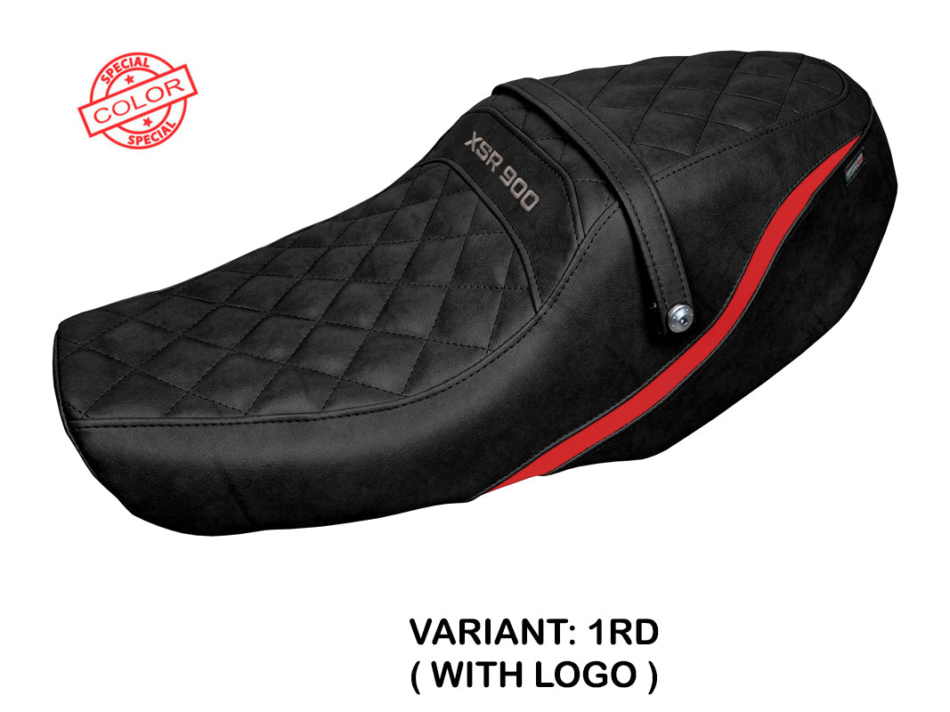 Tappezzeria Italia Yamaha XSR 900 2022-2025 Seat Cover in Red and Black