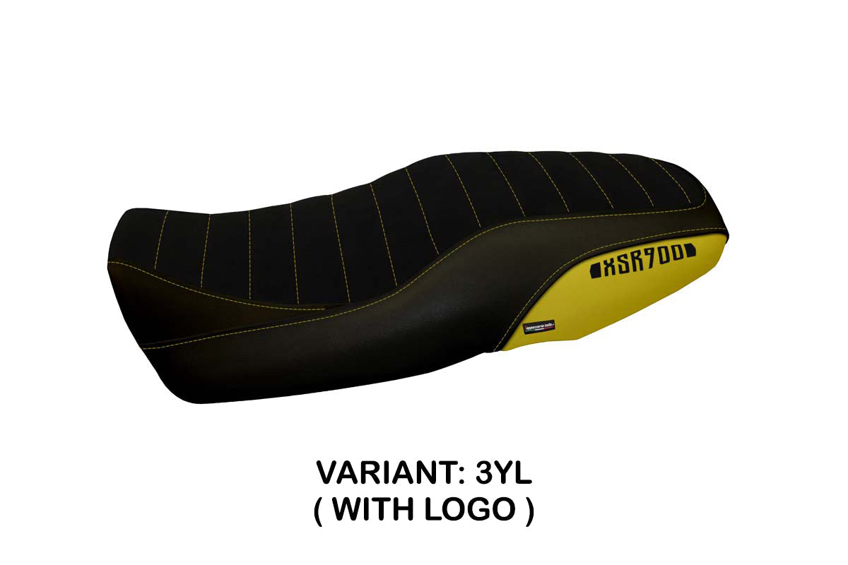 Tappezzeria Italia Yamaha XSR 900 2016-2021 Seat Cover in Yellow and Black