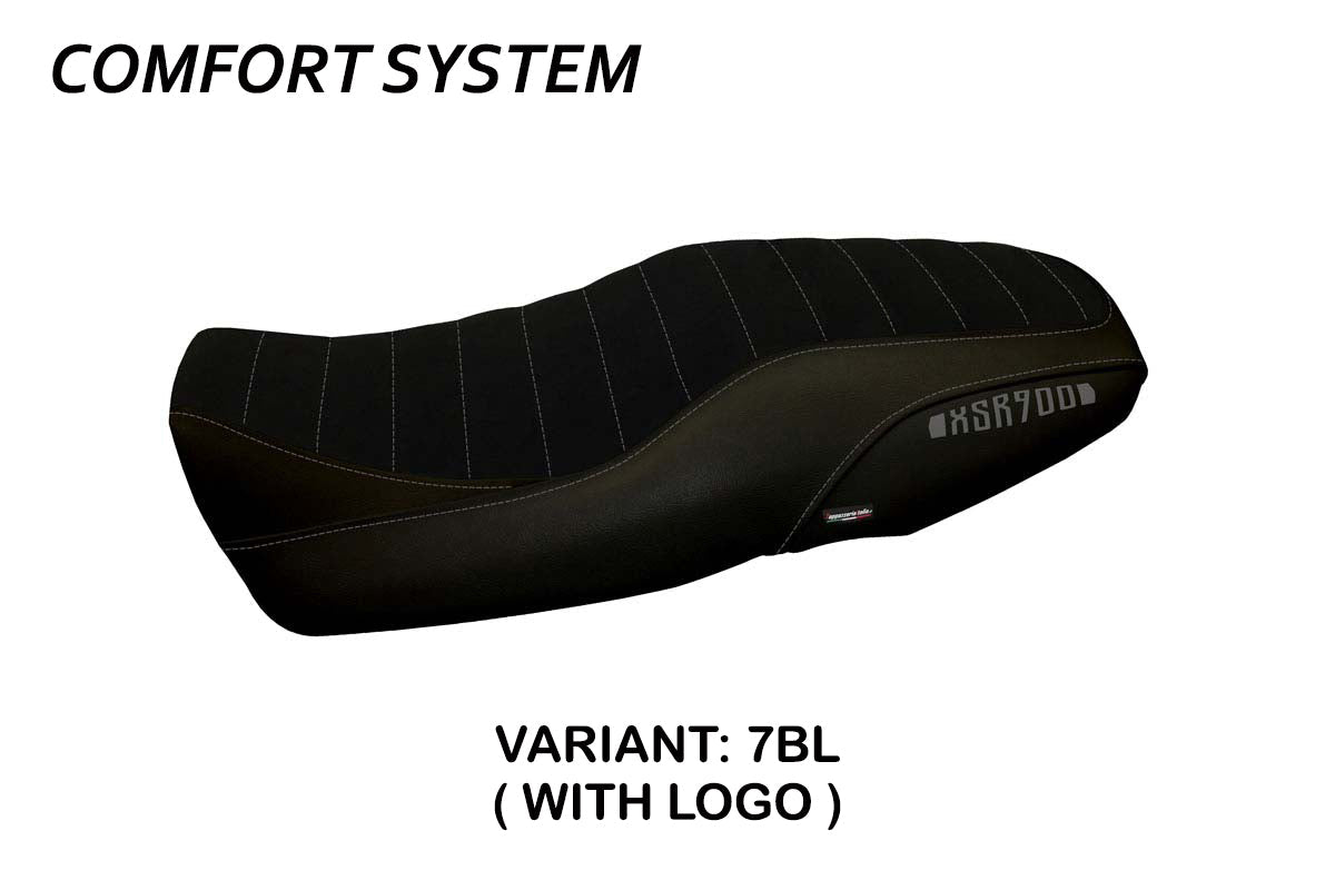 Tappezzeria Italia Yamaha XSR 900 2016-2021 Seat Cover Comfort in Black