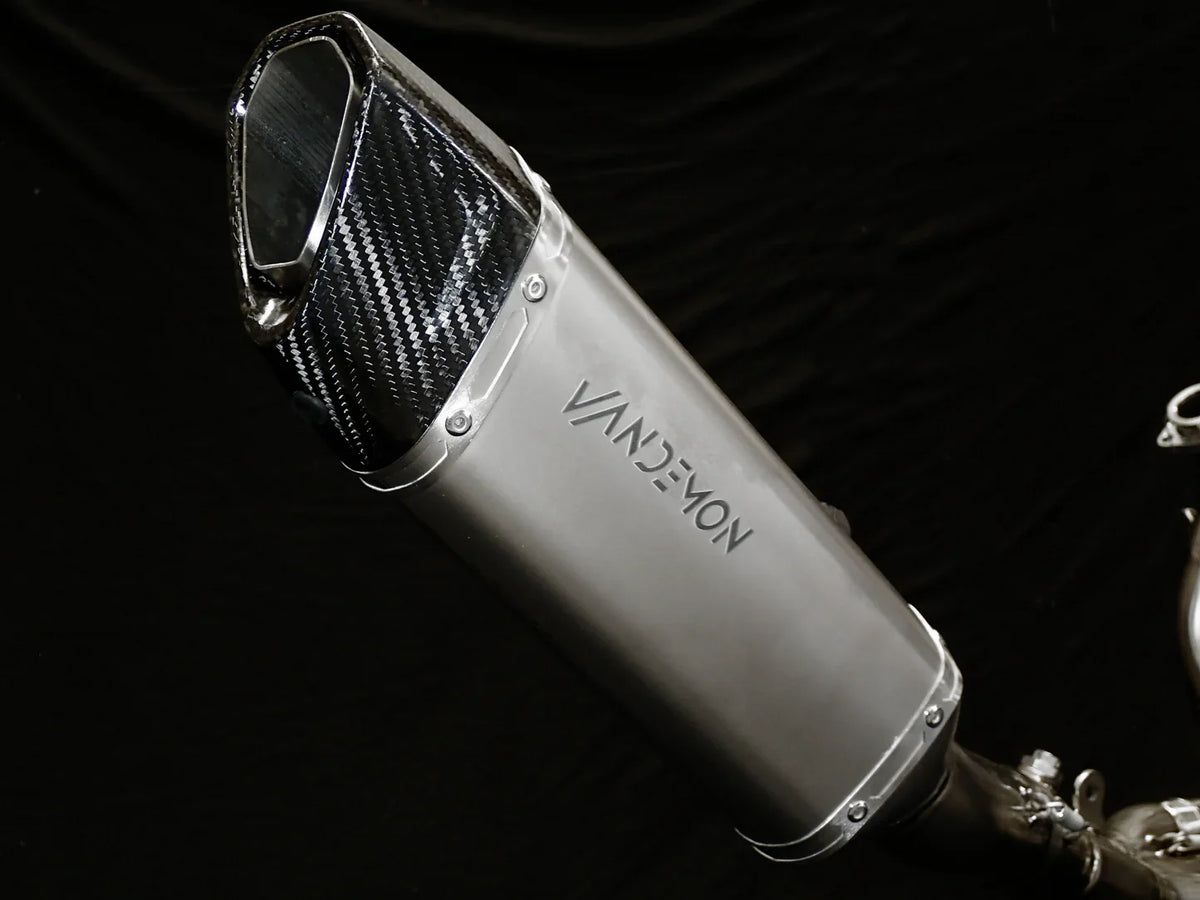 Vandemon Full Titanium Exhaust ZX6R 600 & 636 2009-2026 KAWAZX6RTITANEXHCFA VA-47