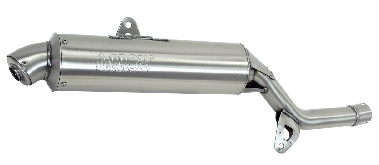 Arrow Yamaha Tt 600 - Xt 600 Tenere '86/93 Homologated Stainless Steel Paris Dakar Exhaust For Original Collector 72608pd