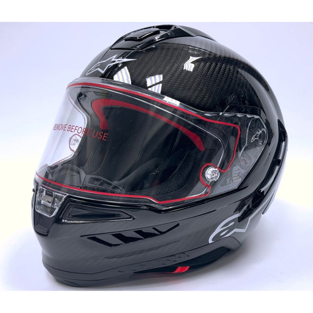 IN STOCK ALPINESTARS Supertech R10 Helmet - Solid - Carbon Black - Large 8200124-1902-L