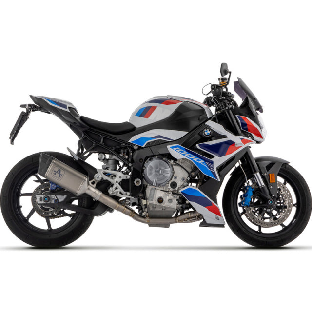 71006PT Arrow Pista Slip-on Racing Exhaust, Titanium for BMW M1000R/RR 20-26