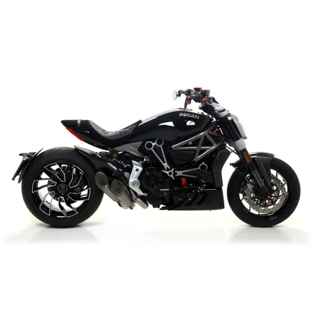 71204PR Arrow PRO-Race Titanium Exhaust Kit for Ducati XDiavel 16-20