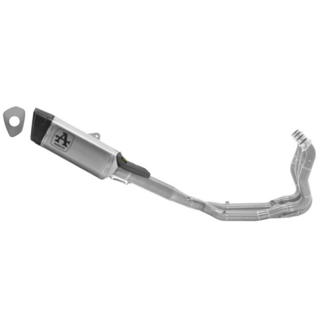 71204PTZ Arrow Competition EVO-2 Full System Exhaust Titanium with Stainless Steel Collector for BMW S1000RR /M1000RR 2020 - 2024