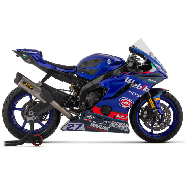 71217CKR Arrow INDY RACE EVO Competition for Yamaha YZF-R6 17-25 Full System Exhaust STEEL COLLECTOR