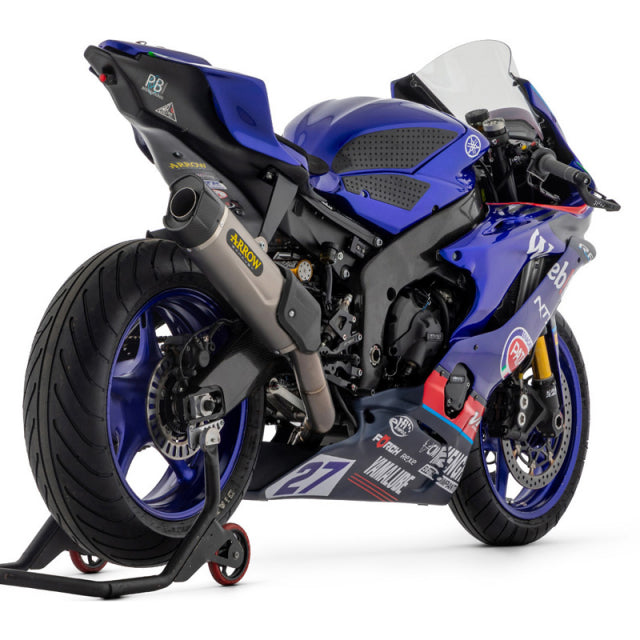 71218CKZ Arrow INDY RACE EVO Competition for Yamaha YZF-R6 17-25 Full System Exhaust, Titanium