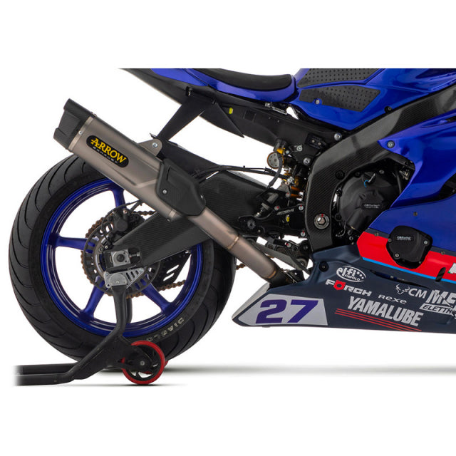 71217CKR Arrow INDY RACE EVO Competition for Yamaha YZF-R6 17-25 Full System Exhaust STEEL COLLECTOR