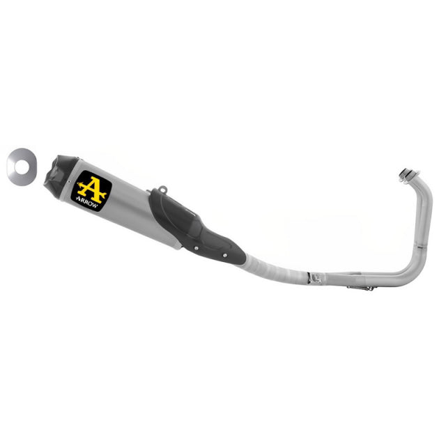Arrow Competition Full System Exhaust Stainless Steel Collectors for Ninja 400 2022-2024 / /NINJA 500 2024 71219CKZ