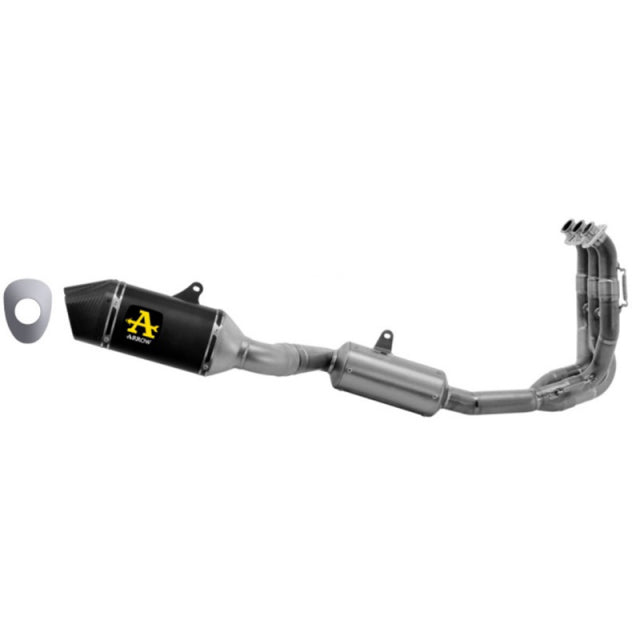 71501VAN Arrow Veloce Exhaust System Triumph Trident 660 2021-2024