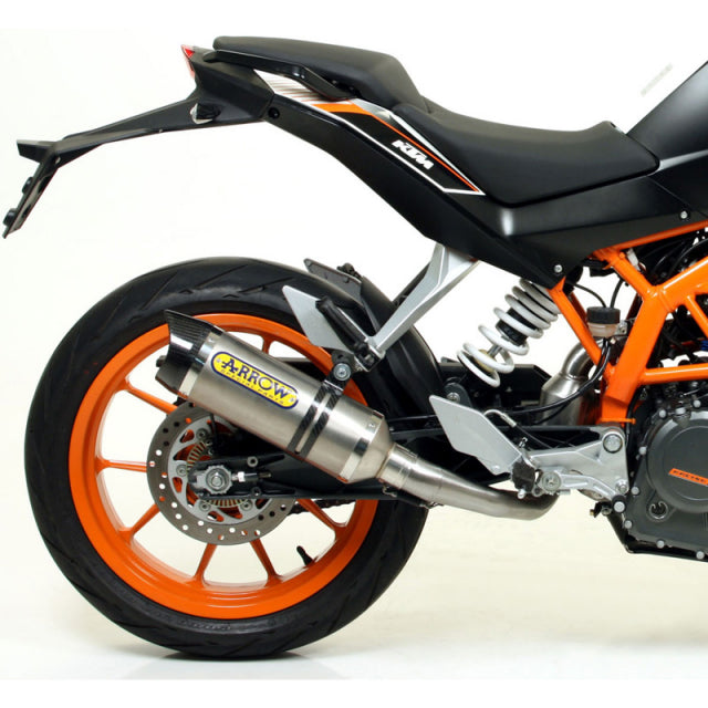71813AK Arrow Street Thunder Exhaust, Aluminium for KTM RC 125 / 390, Duke 390 2013-2016
