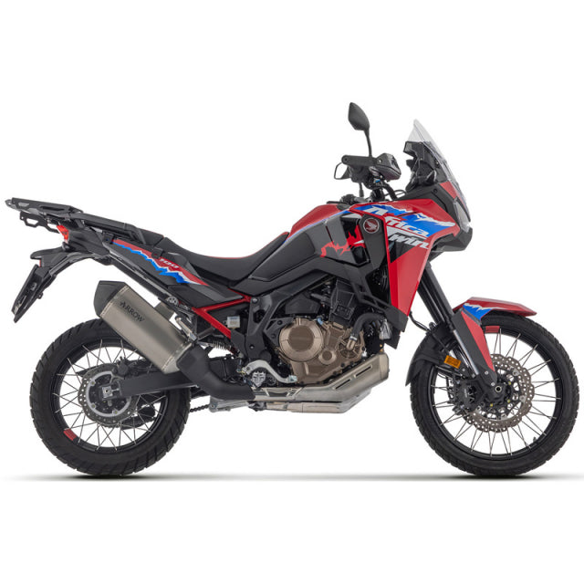 72512SK Arrow Sonora Slip-on Exhaust, Titanium for Honda Africa Twin CRF1100L 2020- 2025
