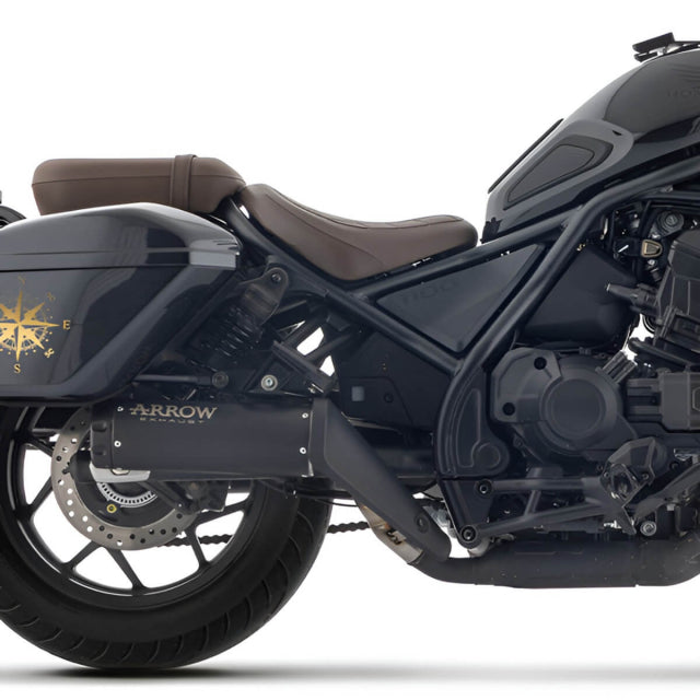 Arrow Honda Cmx 1100 Rebel T Dct E5+ 2025/2026 Rebel Nichrom Dark Exhaust - 74518rbn