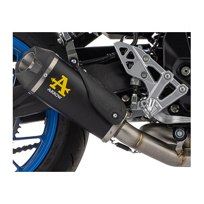 71979PKN Arrow Works HOMOLOGATED NICHROM "DARK" full system with Catalytic converter SUZUKI GSX-8S /R 2022-2025