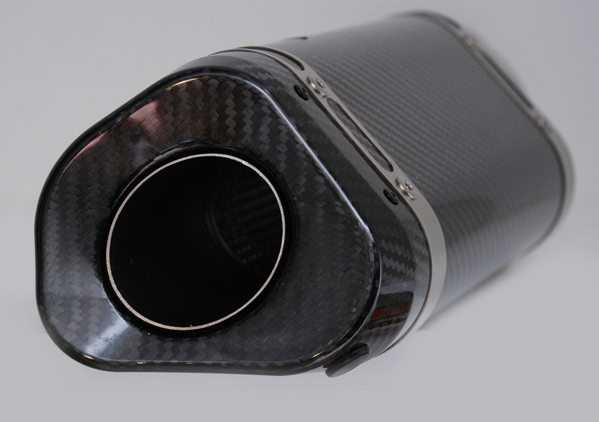 Graves motorsports carbon slip-on exhaust ZX6R 2013-2018 636 2009 -2018 ZX6R EXK-13ZX6-CETC