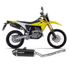 Arrow 72213PD + 72674AKN Arrow full system DR-Z4S/DR-Z4SM 2025/2026 Explorer Aluminium Dark Slip On and header