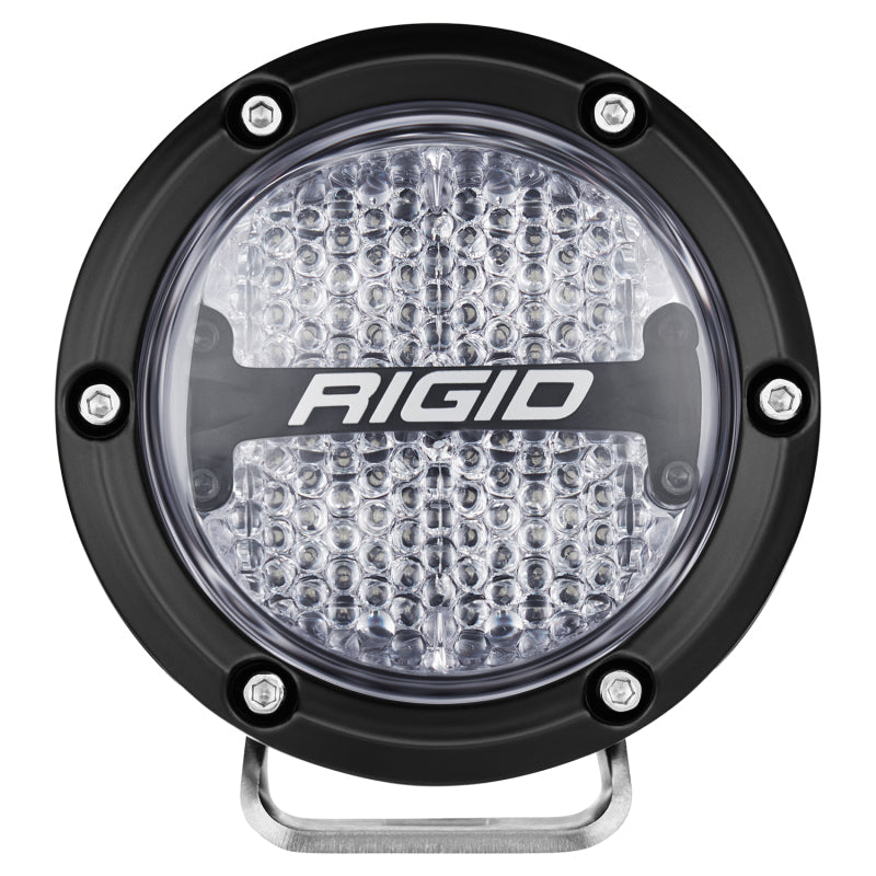 Rigid Industries 360-Series 4in LED Off-Road Diffused Beam - RGBW Backlight (Pair) 36400