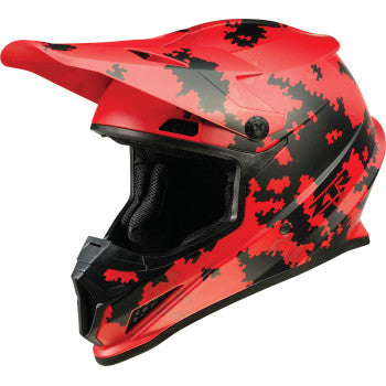IN STOCK OPEN BOX Z1R - Rise Helmet - Digi Camo - Red - Small - 0110-7283